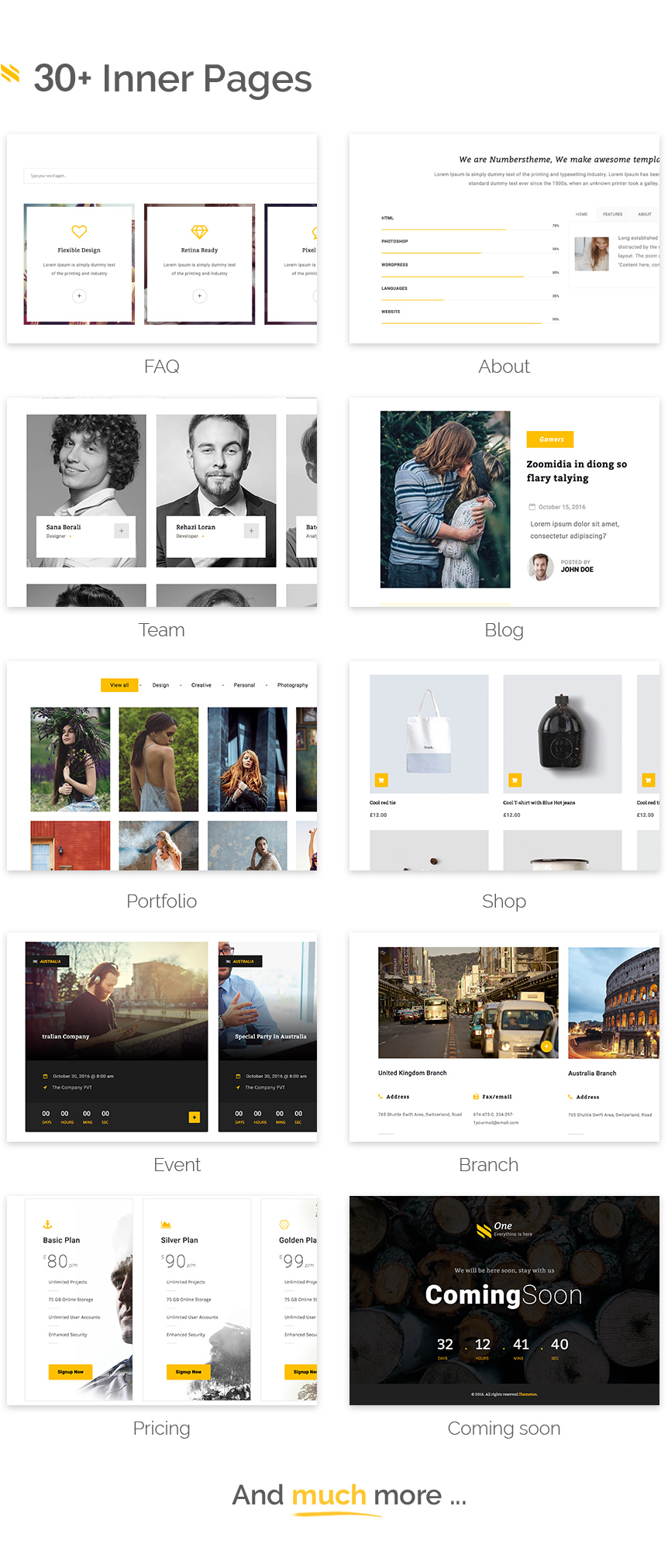 One – Business Agency Events WooCommerce Theme