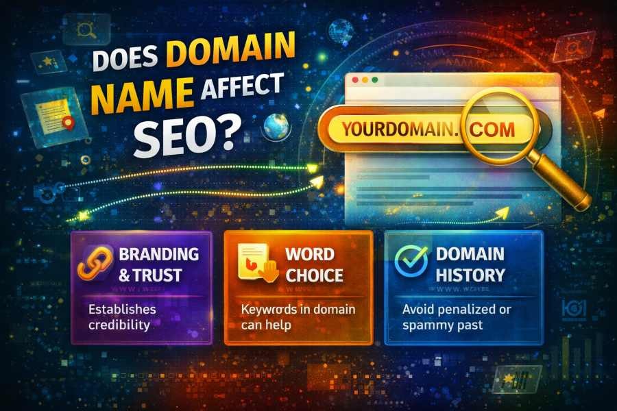 does domain name affect seo