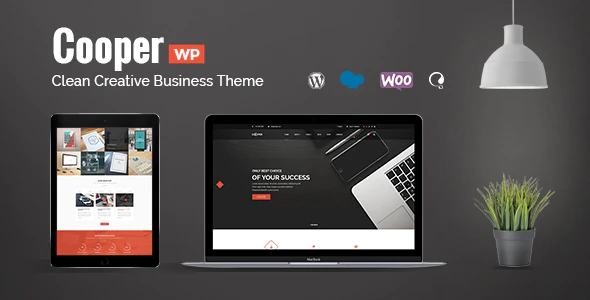 Cooper - Clean Creative Business WordPress Theme