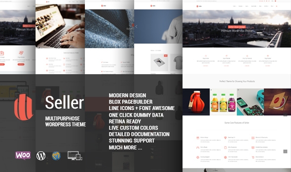 Seller - Responsive Multipurpose WordPress Theme
